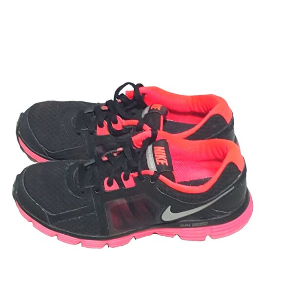 Nike Dual Fusion ST2 Trail Black Metallic Running Shoes Women's 9.5   454240 003 - Picture 5 of 7